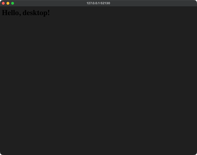Deno Desktop CEF