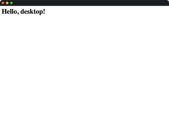 Deno Desktop native webview